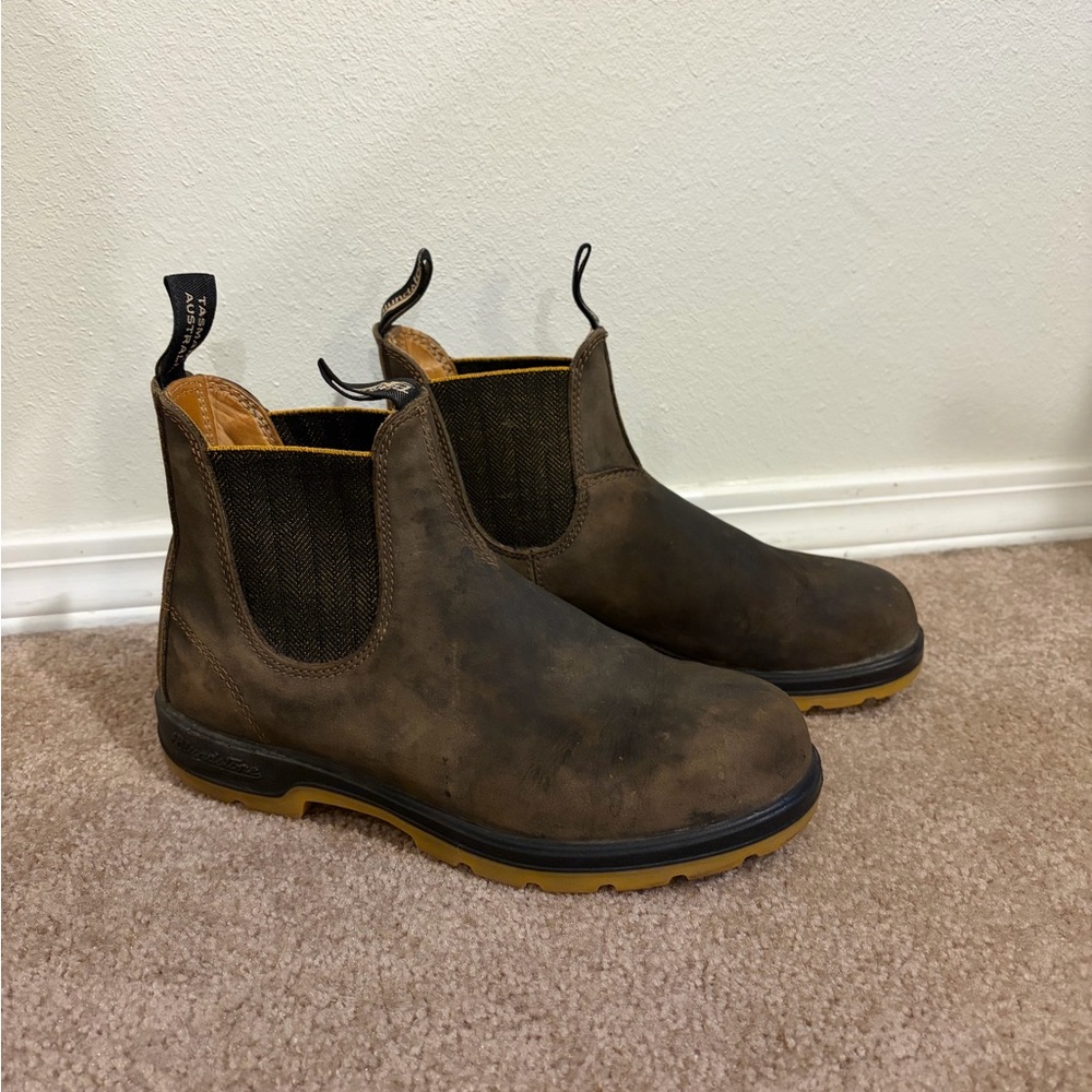 Women’s Brown Leather Chelsea Boots